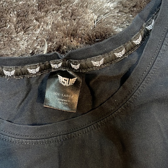 Size Up Mens Apparel Black Workout Tee 🖤 - Picture 4 of 6